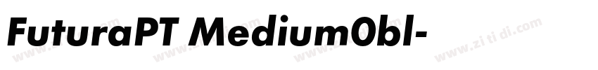 FuturaPT Medium0bl字体转换